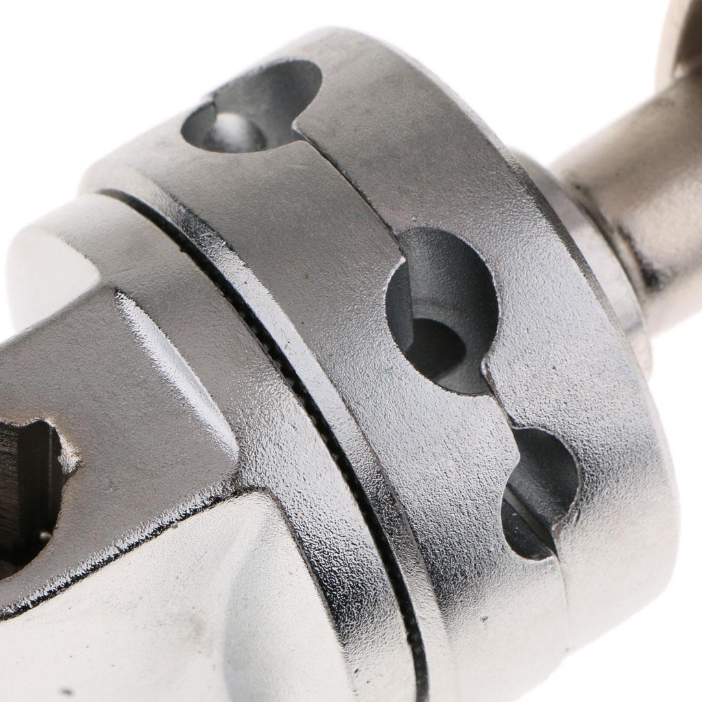 Pack of 3 Multi-functional Grip Head Swivel Head Holder Mounting Adapter