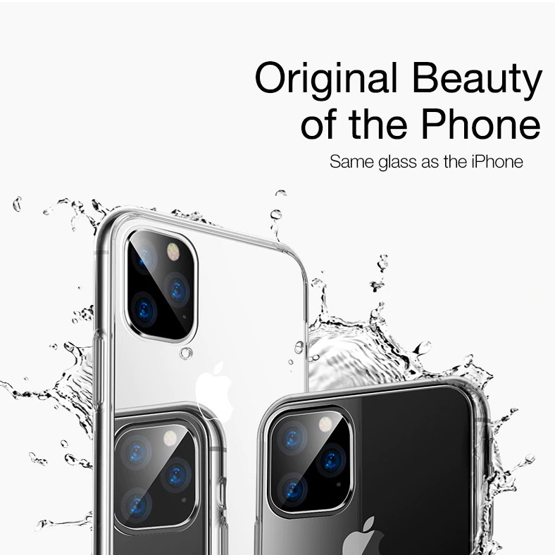 Ốp lưng dẻo silicon cho iPhone 11 (6.1 inch) hiệu Ultra Thin (siêu mỏng 0.6mm, chống trầy xước, chống bụi) - Hàng nhập khẩu