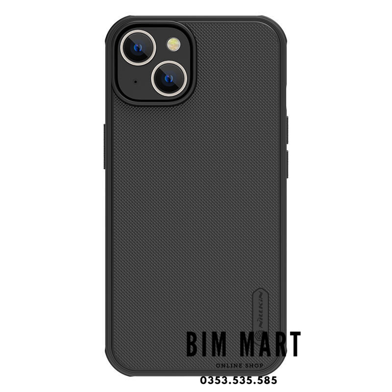 Ốp lưng chính hãng Nillkin dành cho iPhone 14 dạng sần - Hàng Nhập Khẩu