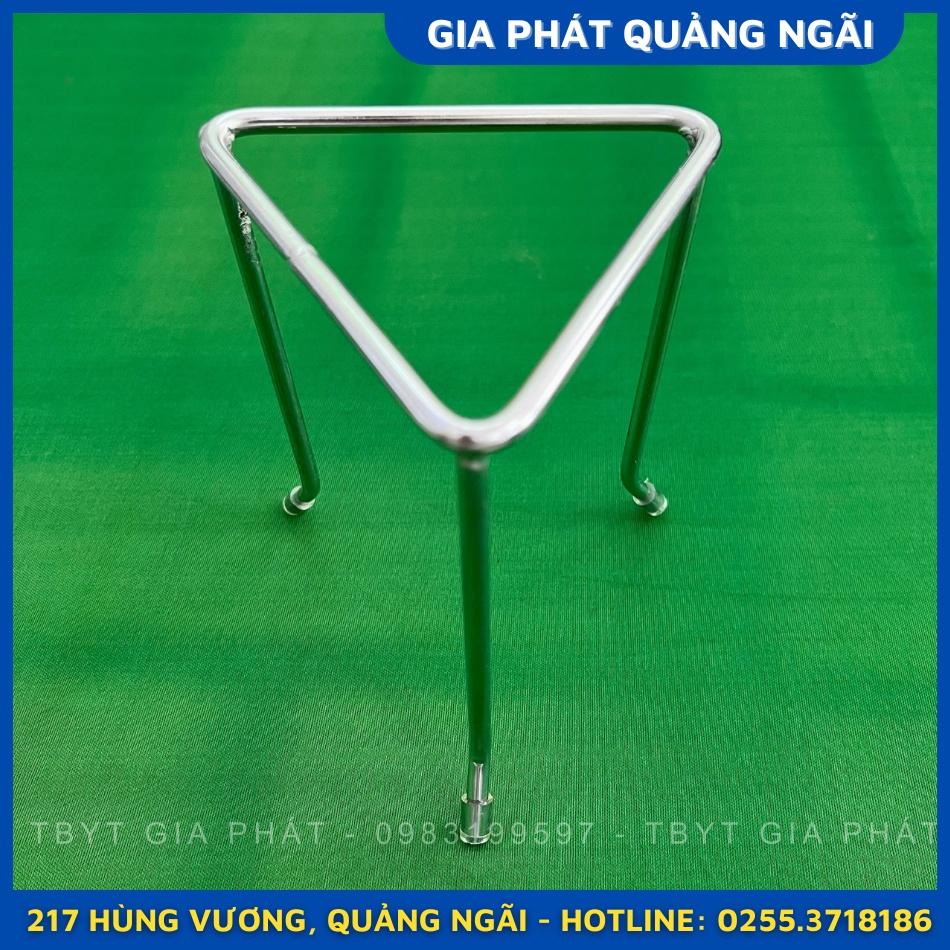 KIỀNG NUNG 3 CHÂN TAM GIÁC INOX DÙNG TRONG PHÒNG THÍ NGHIỆM