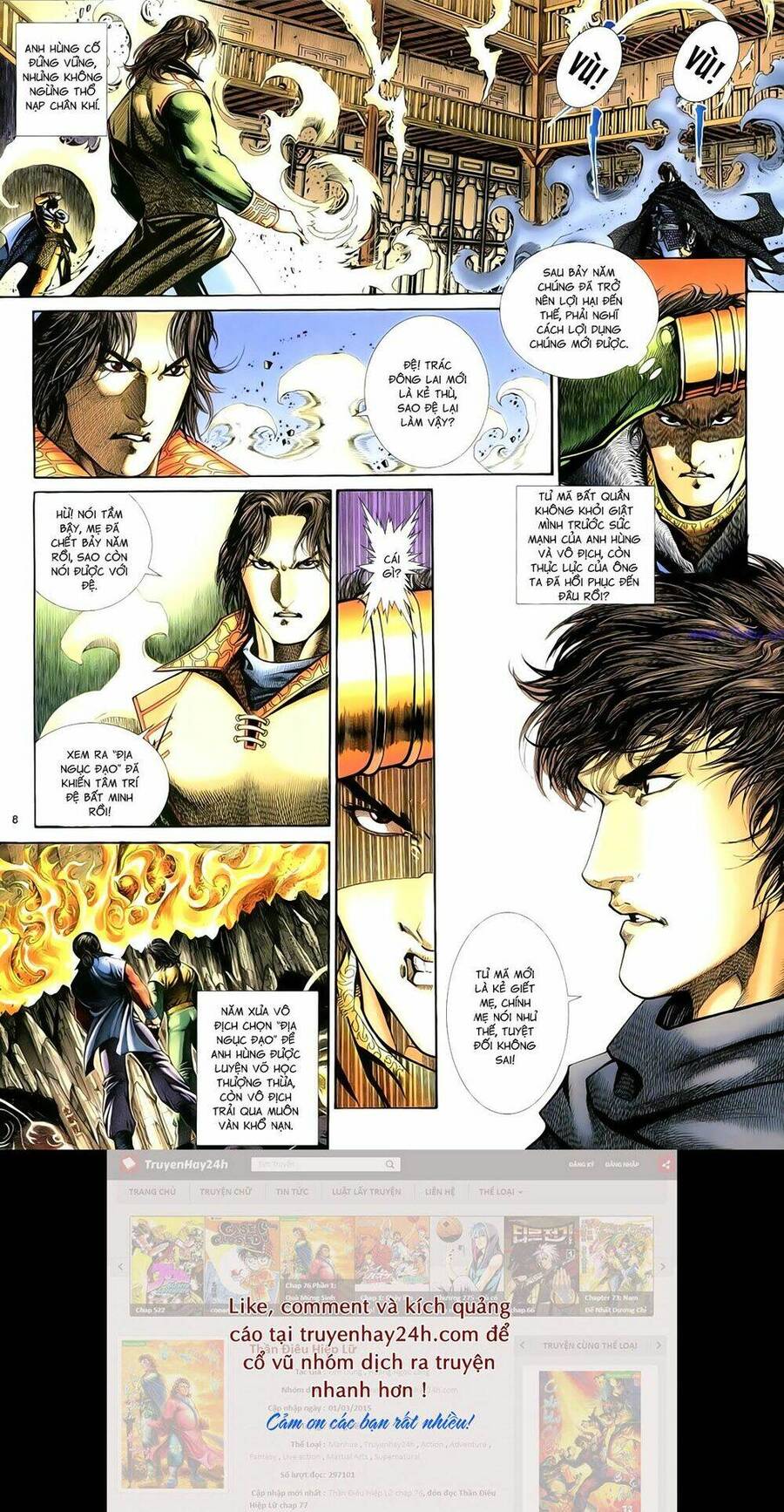 anh hùng vô lệ chapter 76 8