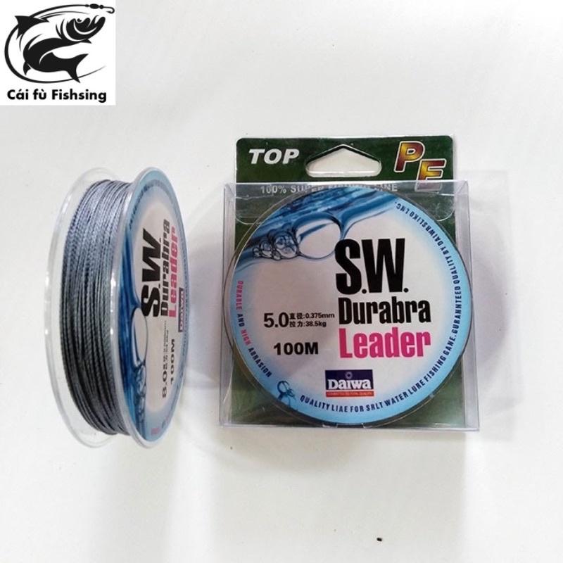 Dây Dù Câu Cá siêu bền Daiwa Leader SW 100m - Cái fù Fishing