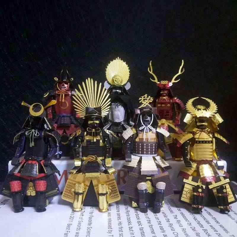 Mô Hình Lắp Ráp 3d Seri Áo Giáp Samurai
