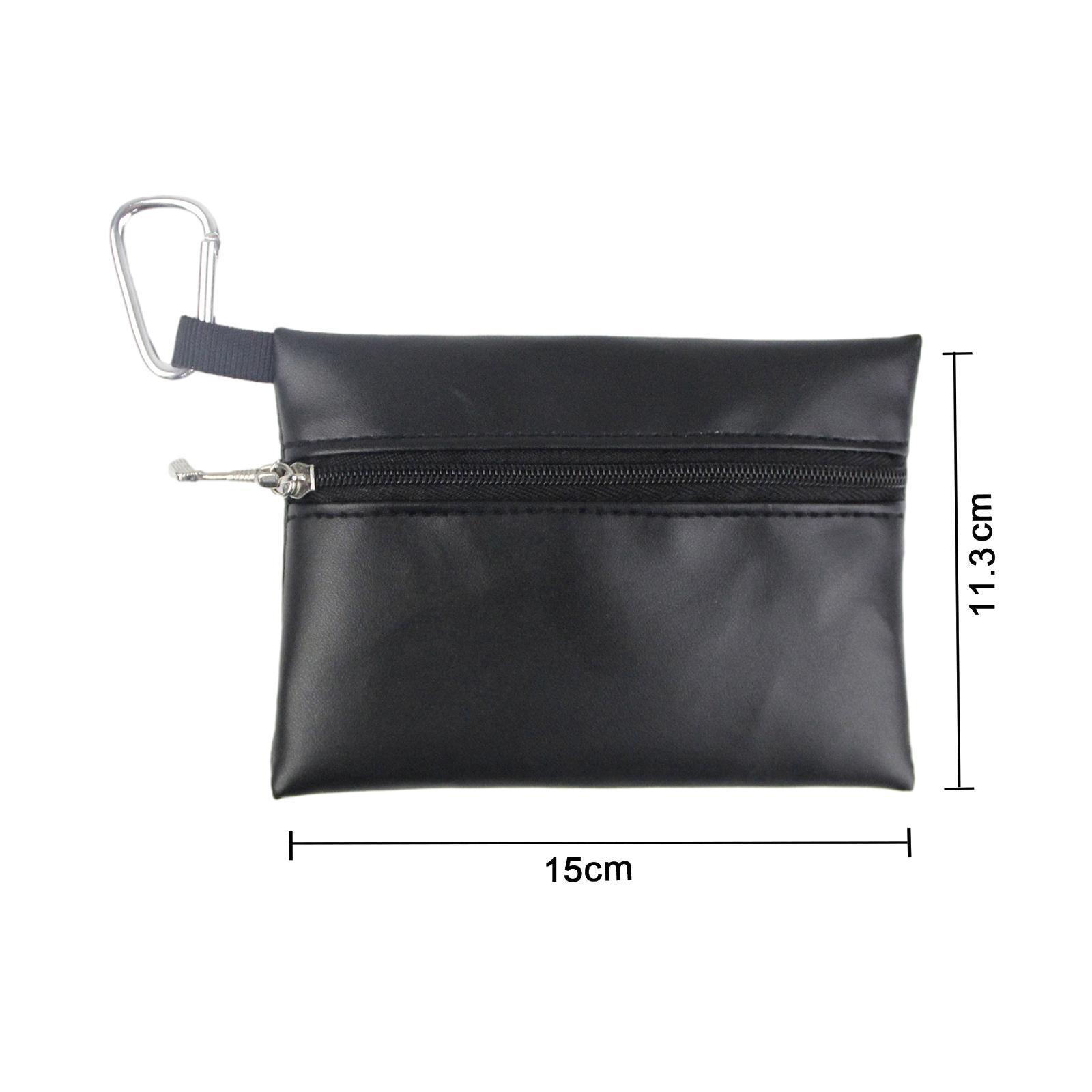 Golf Tees Holder Bag Tee Ball Marker Bag for Golf Player Golf Ball Waist Bag