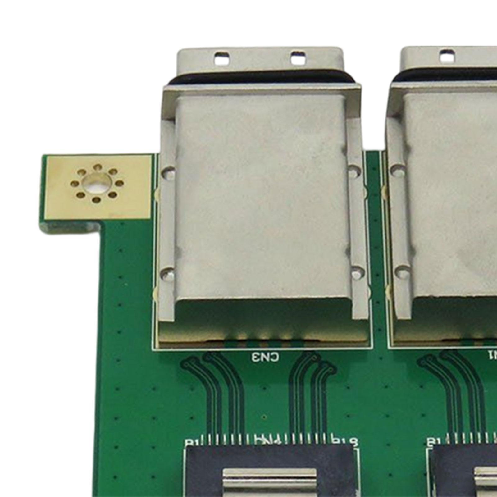 Mini SAS SFF-8088 to SAS 36Pin SFF-8087 Adapter, and Standard Profile Bracket, Dual External 8088 to Internal 8087 Adapter