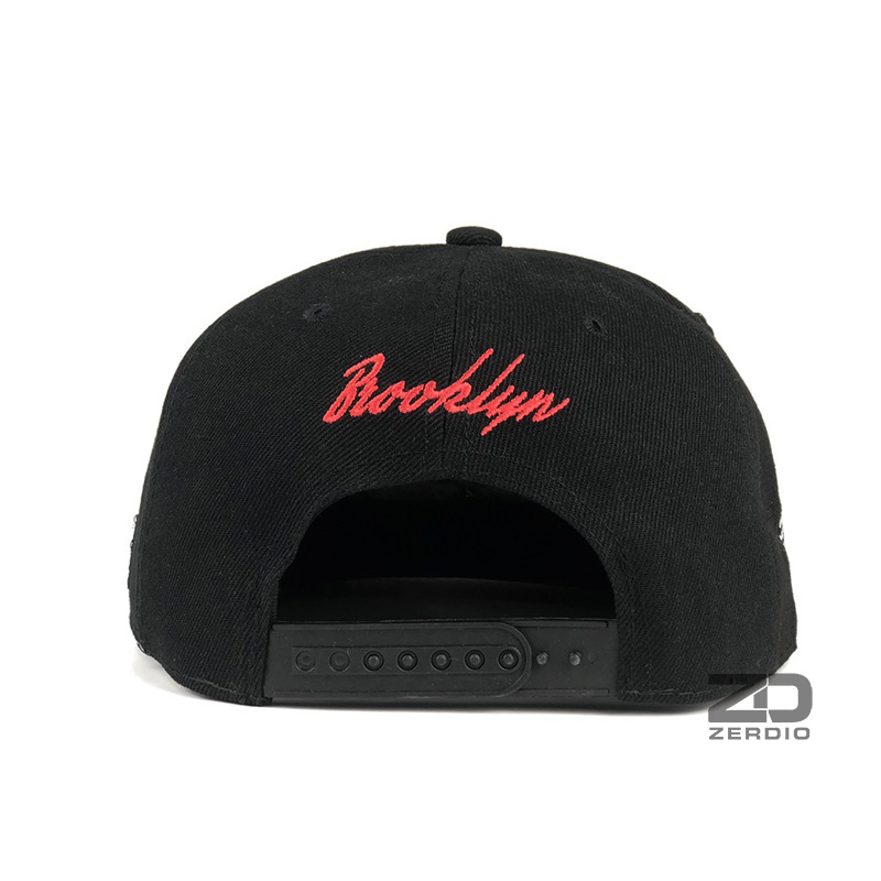 Mũ hiphop, Nón Snapback nam nữ ALLIN đen phong cách thời trang cá tính