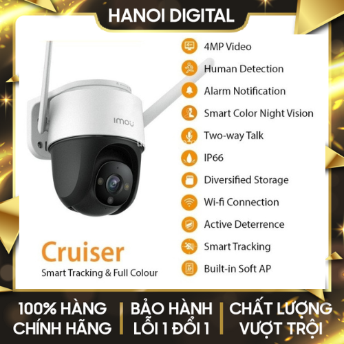 Camera IPC-S22FP/S42FP IMOU 4.0 Megapixel Fullcolor- HÀNG CHÍNH HÃNG