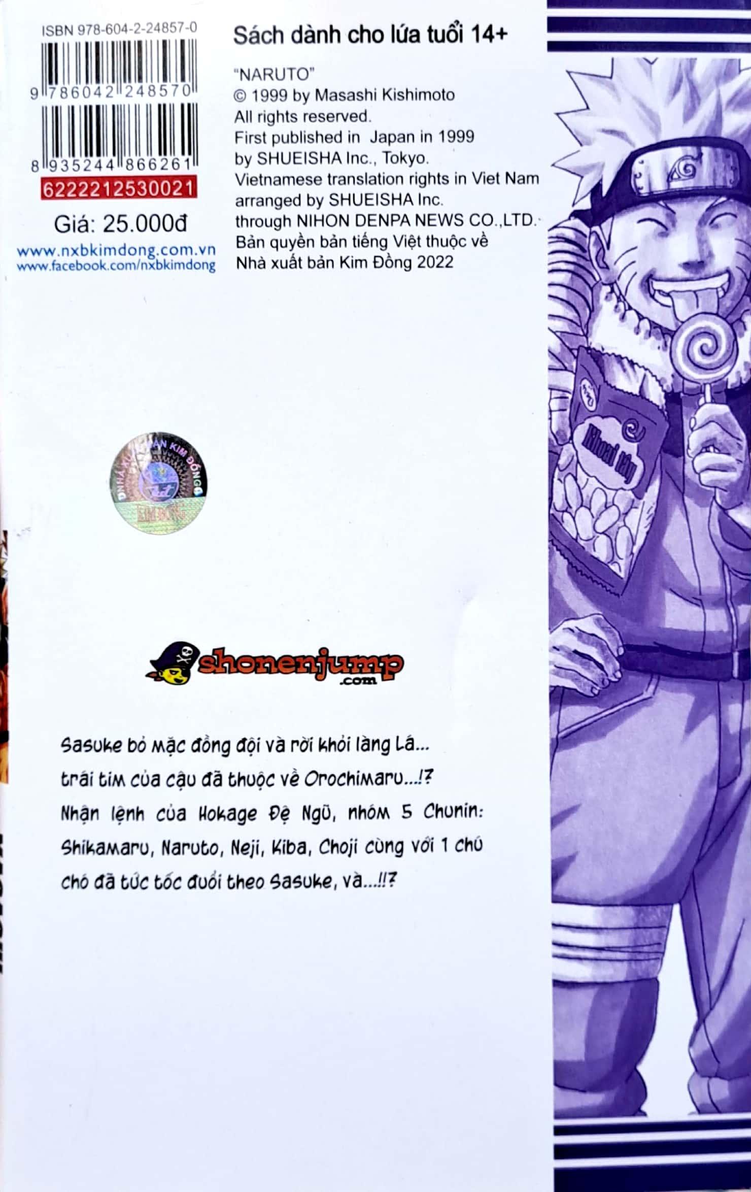 Naruto - Tập 21: Không Thể Tha Thứ!! (Tái Bản 2022)