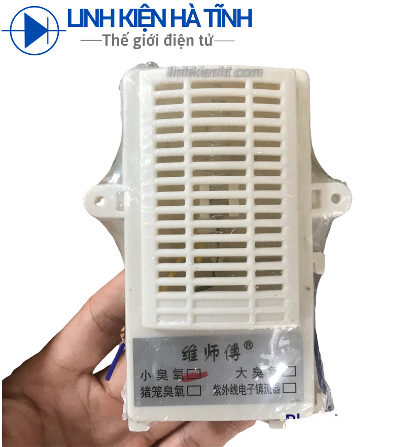 Máy tạo ozone 220V Máy khử trùng Máy tạo ozone nhỏ Phụ kiện tủ khử trùng 5,8cmX9cm
