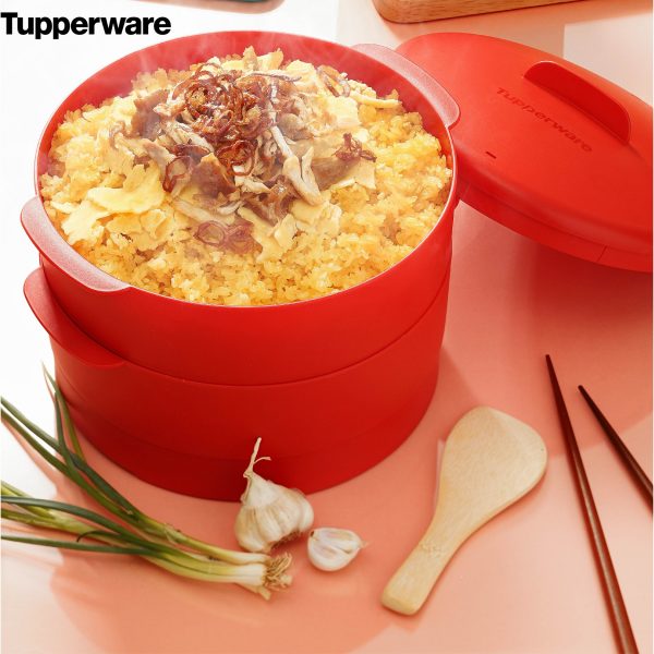 Xửng Hấp Steam It Tupperware, Xửng Hấp Nhựa Nguyên Sinh Đa Năng