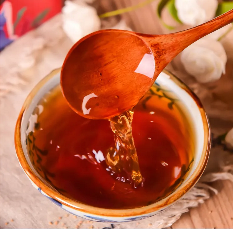 Trà gừng đường đỏ
