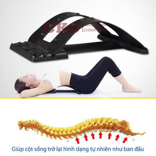 Dụng Cụ Massage Hỗ Trợ Tập Lưng, Cổ, Vai, Gáy - Khung Nắn Chỉnh Cột Sống Và Điều Trị Thoát Vị Đĩa Đệm