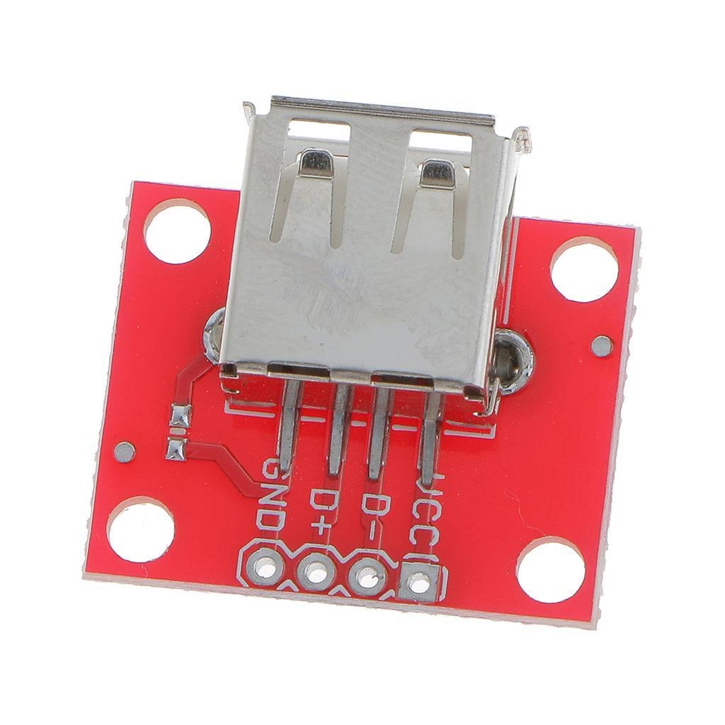 8-9pack USB Type A Female Connector Breakout Charging Charger Board Module 5V