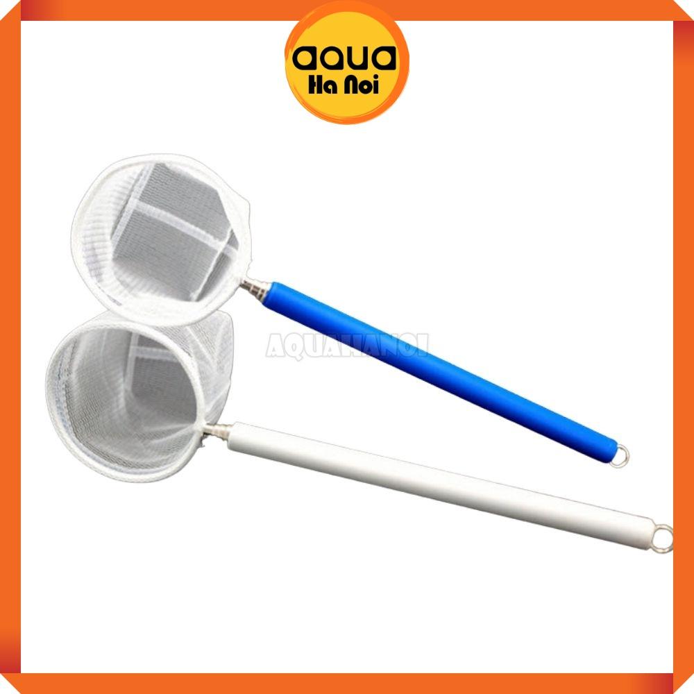 Vợt 3D bắt cá tép giữ nước giúp chống sốc - Hình tròn/vuông - Có thể kéo dài và thu gọn linh hoạt