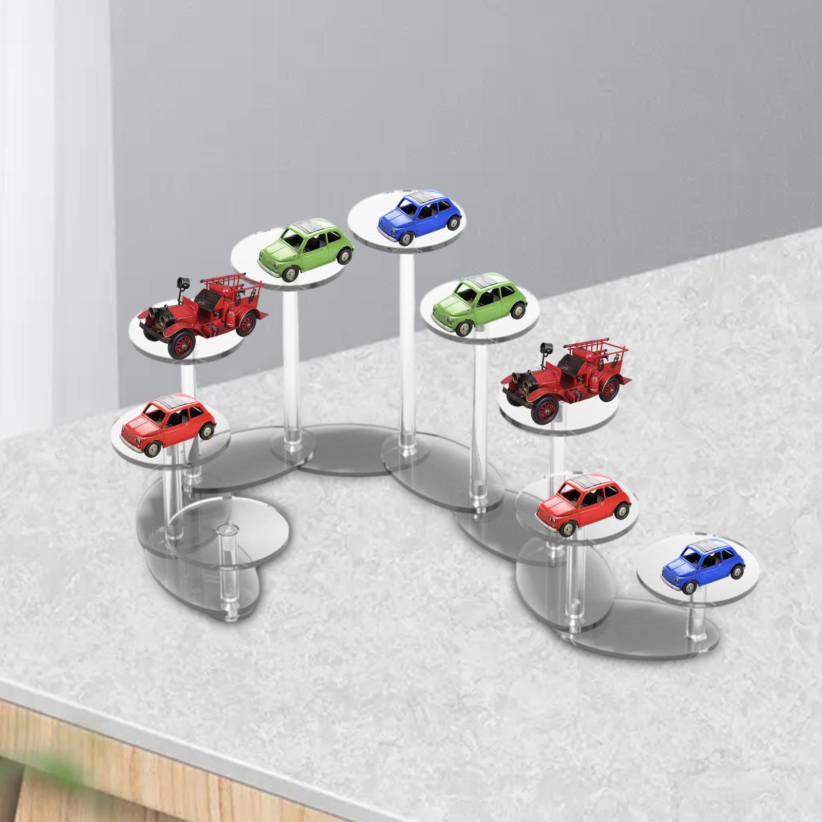 Acrylic Cupcake Display Stand Round Decorative for Birthday Party Decor