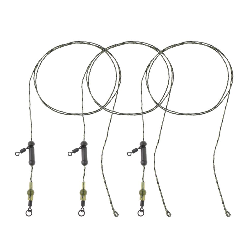Carp Fishing Hair Rig with Lead Clip Swivel Carp Rig Fishing Tackle A001