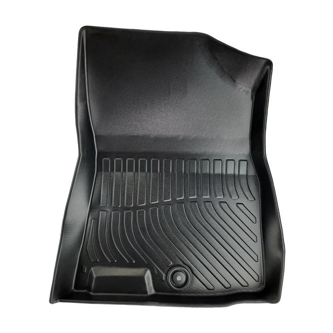 Thảm lót sàn xe ô tô Hyundai Elantra 2017- nay Nhãn hiệu Macsim chất liệu nhựa TPV cao cấp màu đen