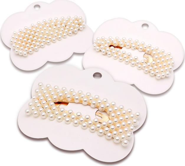 Set 3 Kẹp Ngọc Trai Thời Trang Hàn Quốc