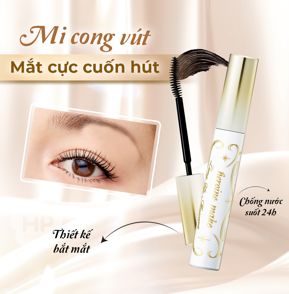 Mascara Nâng Cong Và Dài Mi Kissme Heroine Make Màu Đen Mượt 6g ( Phiên Bản Đặc Biệt )
