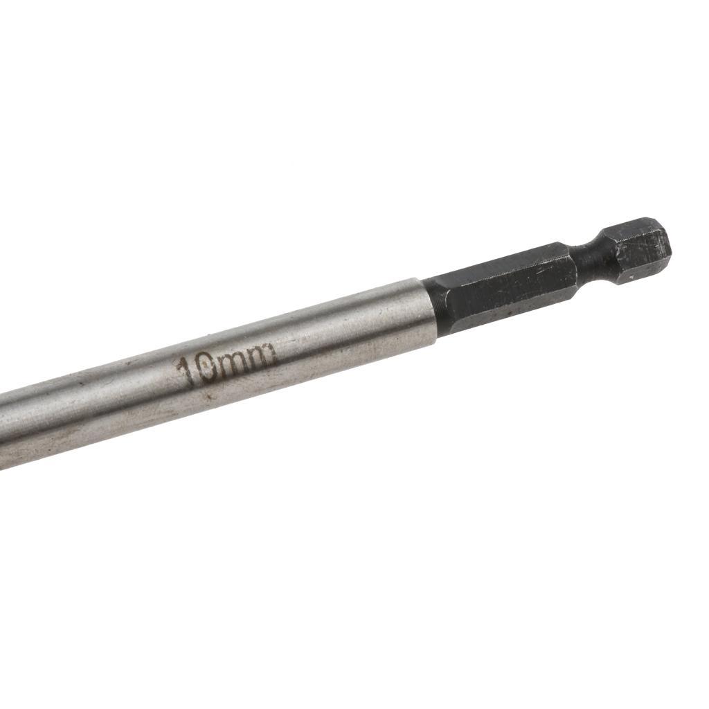 HSS 165mm Brad Point Drill Bit Shank Twist Woodworking Tool 10&amp;12mm