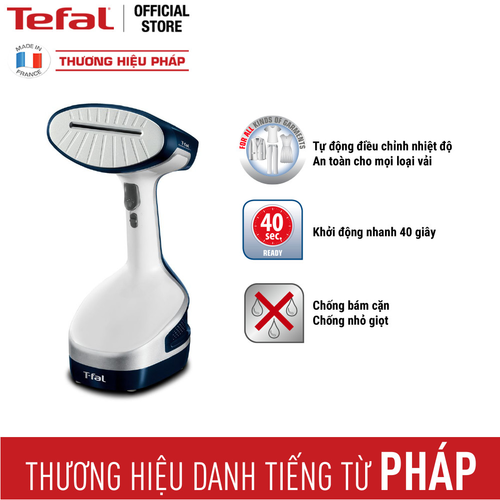 Bàn ủi hơi nước tiện lợi cầm tay Tefal DT8100E0-1600W - Hàng chính hãng