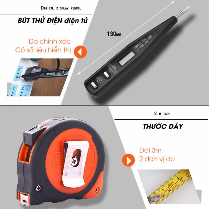 Bộ dụng cụ sửa chữa 102 chi tiết