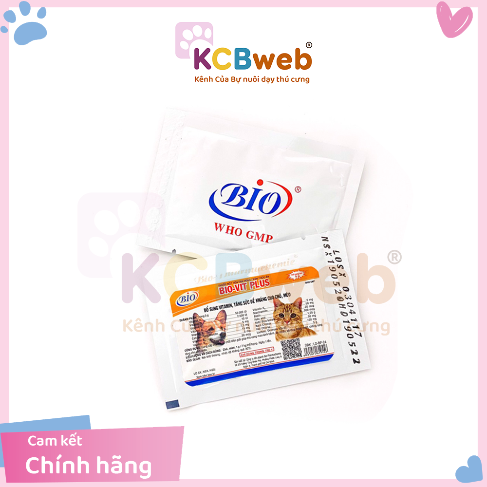 Vitamin cho thú cưng thương hiệu Bio 5g