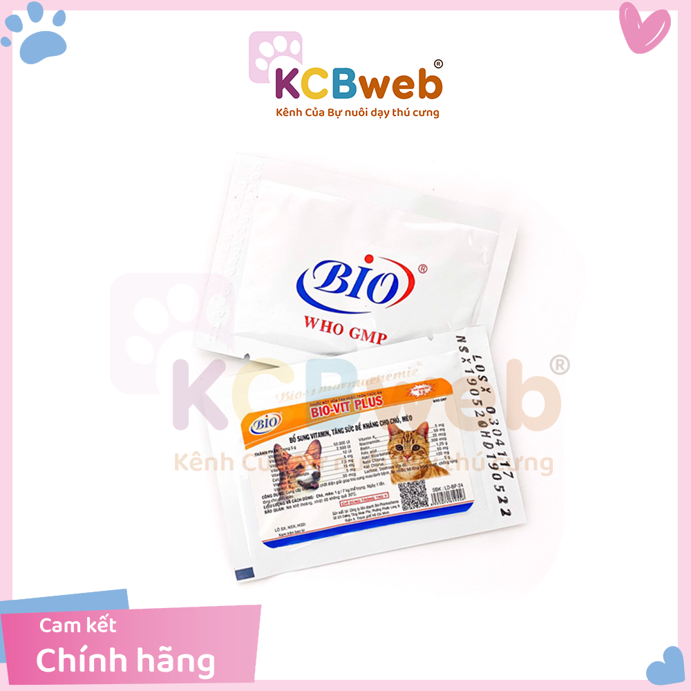 Vitamin cho thú cưng thương hiệu Bio 5g