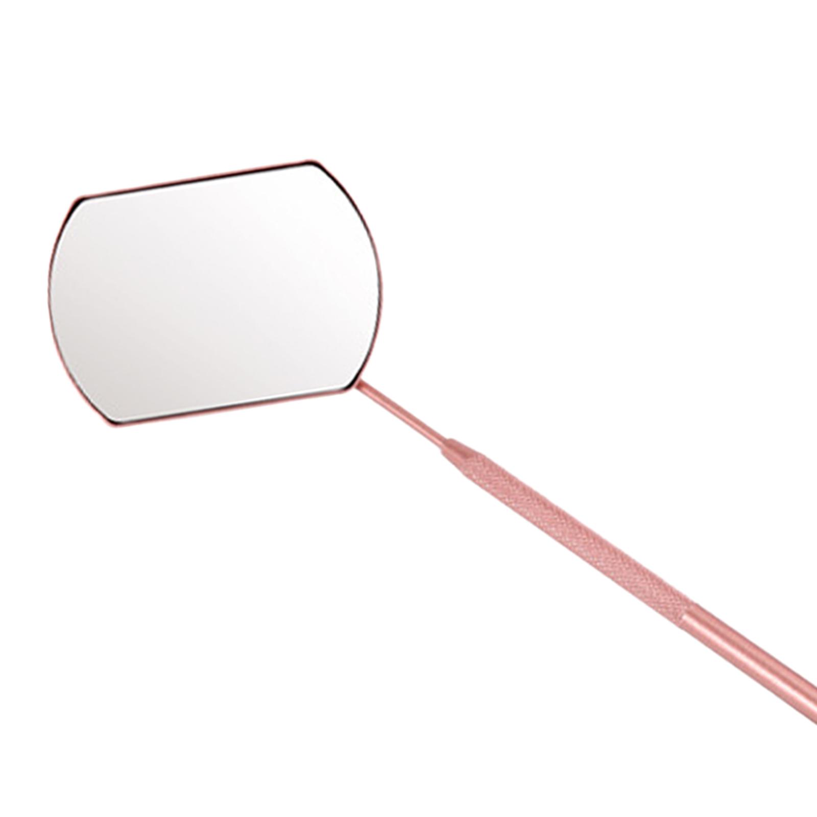 Eyelash Tools, Stainless Steel Mirror for Checking Eyelash Extension Applying Eyelash Tools Salon Home Use