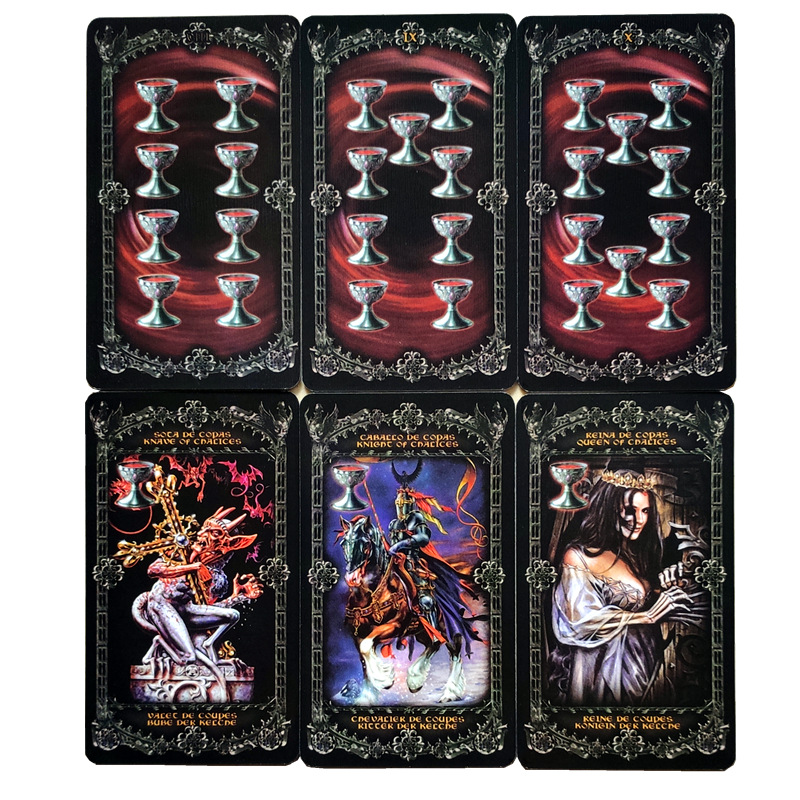 Combo Bộ Bài Bói Alchemy 1977 England Tarot Cao Cấp Bản Đẹp và Túi Nhung Đựng Tarot