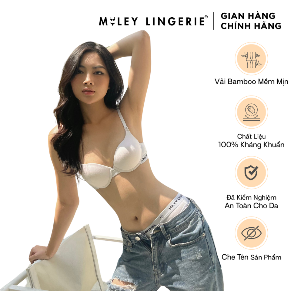 Bộ Đồ Lót Miley Lingerie Vải Thiên Nhiên Bamboo Miley Nature BRB02001_FBS0201