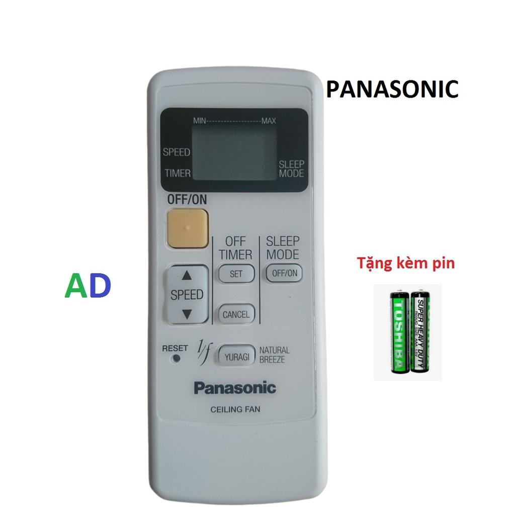 ĐIỀU KHIỂN QUẠT PANASONIC model F-60WWK -tặng kèm pin-REMOTE Điều khiển quạt Panasonic chính hãng F-60WWK