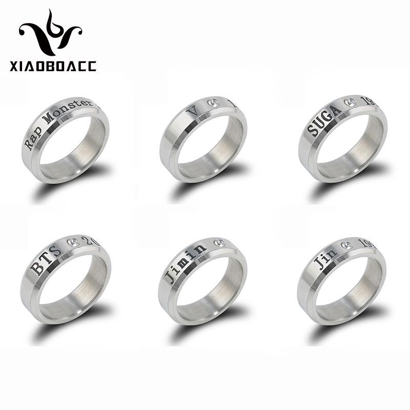 XiaoboACC Youth League Diamond Stainless Steel Ring 18mm