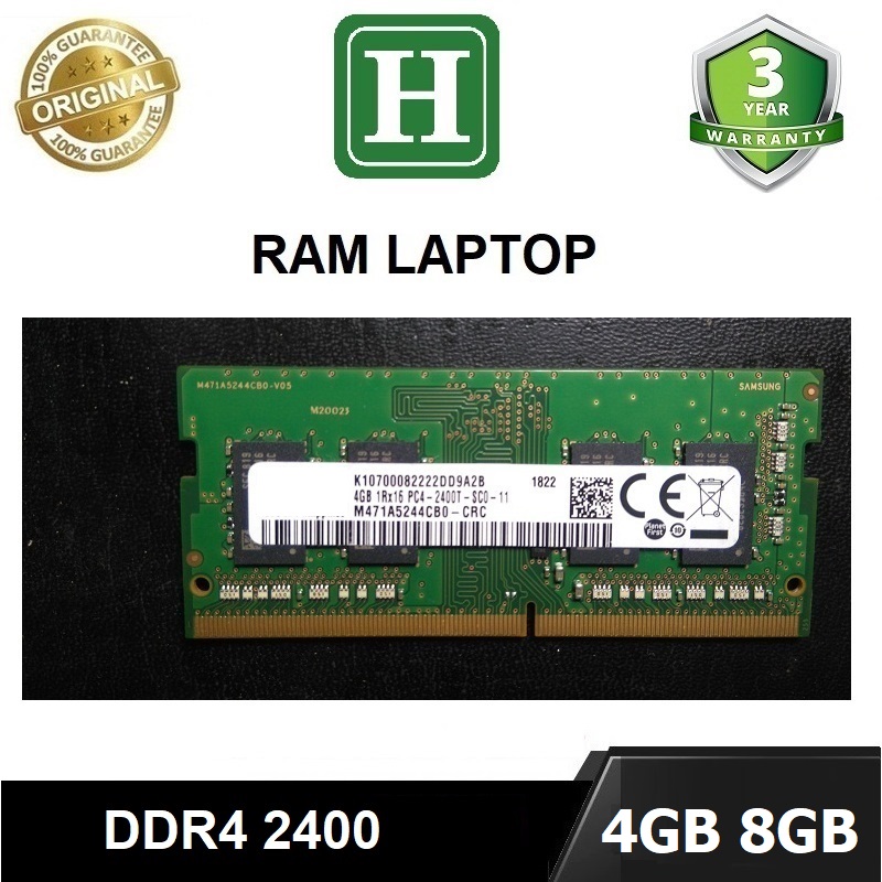 Ram Laptop 4Gb 8Gb DDR4 bus 2400, ram dùng cho Laptop