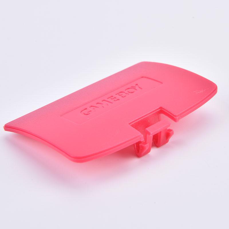 1 Cái Nắp Pin Nhựa Thay Thế 10 Màu Pin Thay Thế Cửa Cho Máy Nintendo Gameboy Màu Hệ Thống GBC Màu: Đỏ Hồng