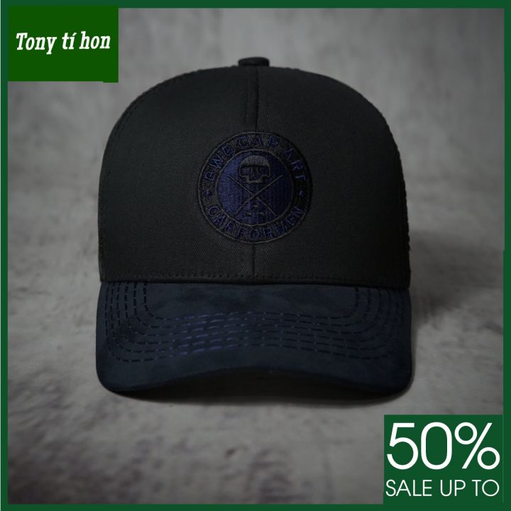 Tony tí hon - Mũ/nón kết lưỡi trai thêu cá tính thời trang nam nữ cao cấp form đẹp