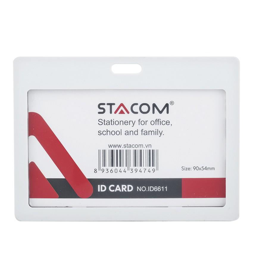Thẻ Nhựa Đeo Bảng Tên Stacom ID6611