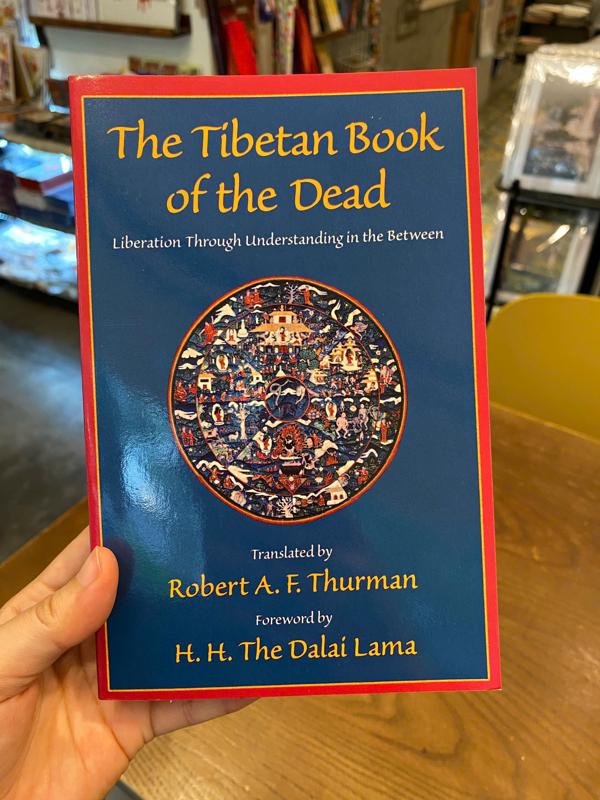 Sách - Tibetan Book of the Dead by Robert A.F. Thurman | Buddhism Book - English Nonfiction