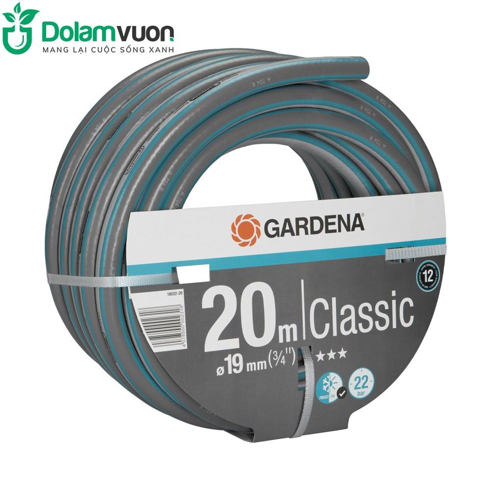 Cuộn dây tưới 20 mét đường kính 19mm Gardena 18022-20
