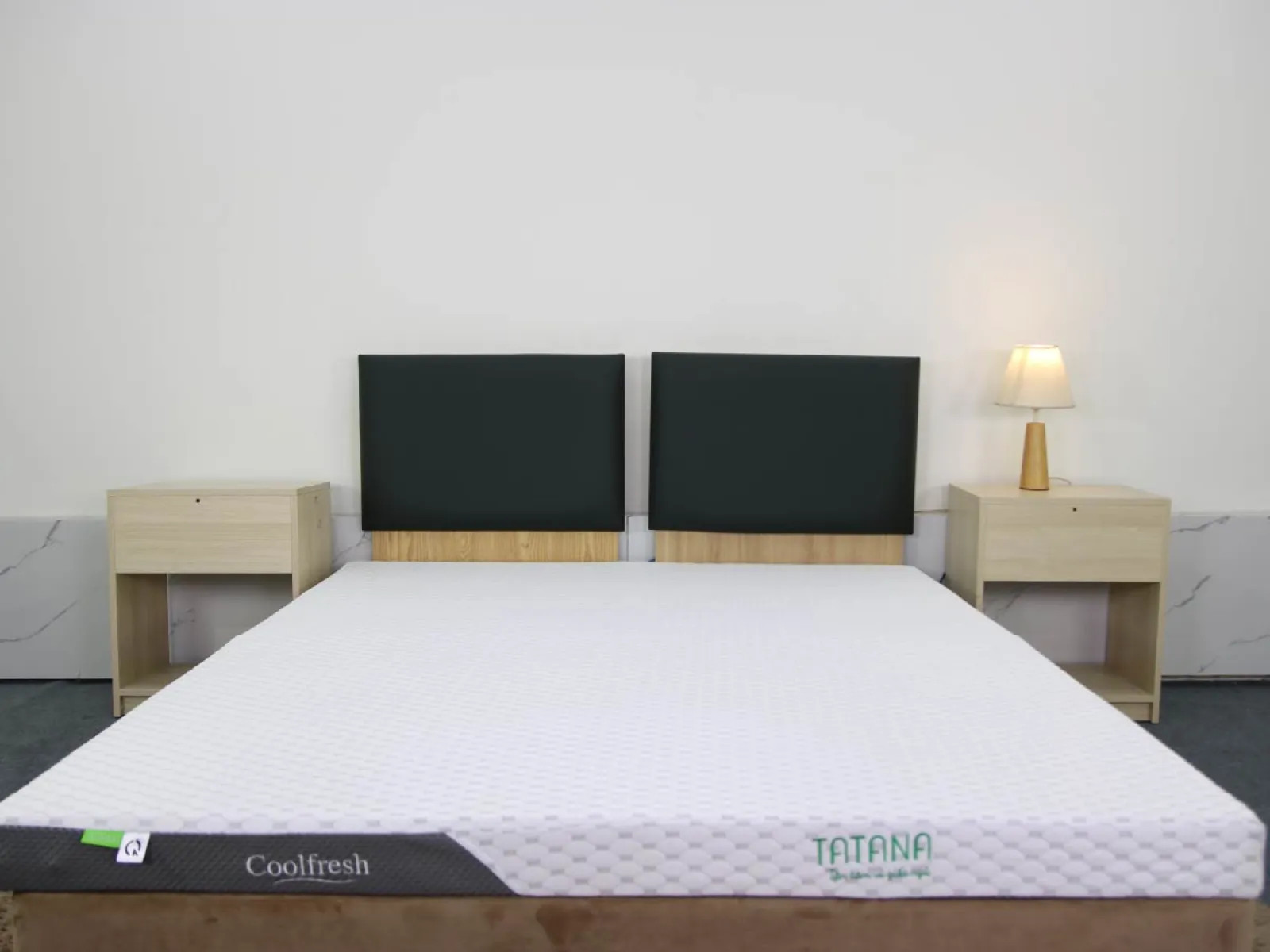 Nệm Cao Su Thiên Nhiên Tatana Cool Fresh-Êm ái, đàn hồi tốt- Bảo hành 10 năm-Chính hãng