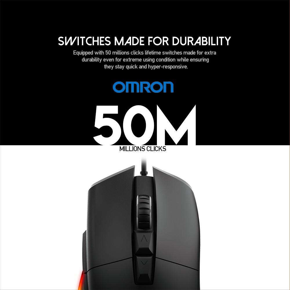 Chuột Gaming Có Dây Fantech UX1 HERO 16000DPI -HÀNG CHÍNH HÃNG