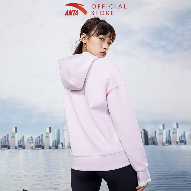 Áo hoodie thể thao nữ Anta 862137706