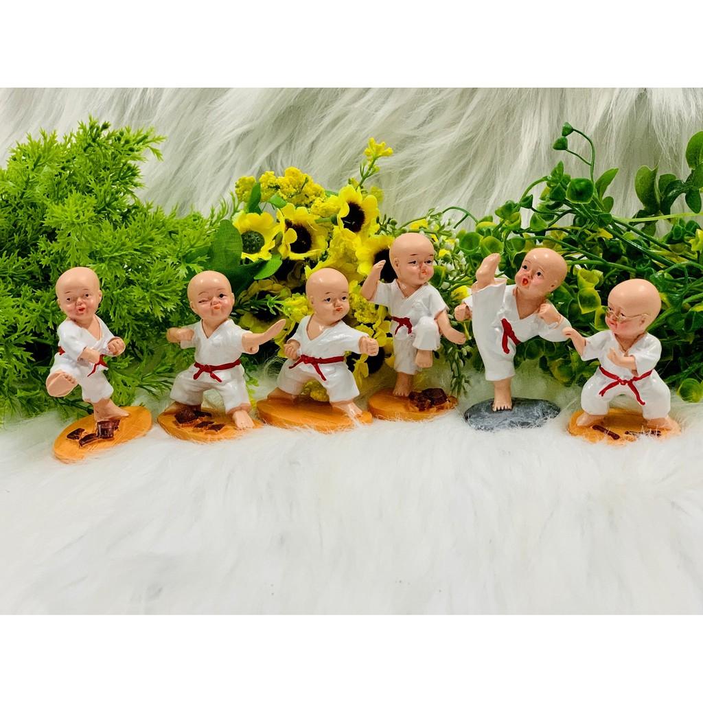 Bộ 6 Tượng Chú Tiểu múa võ Karate