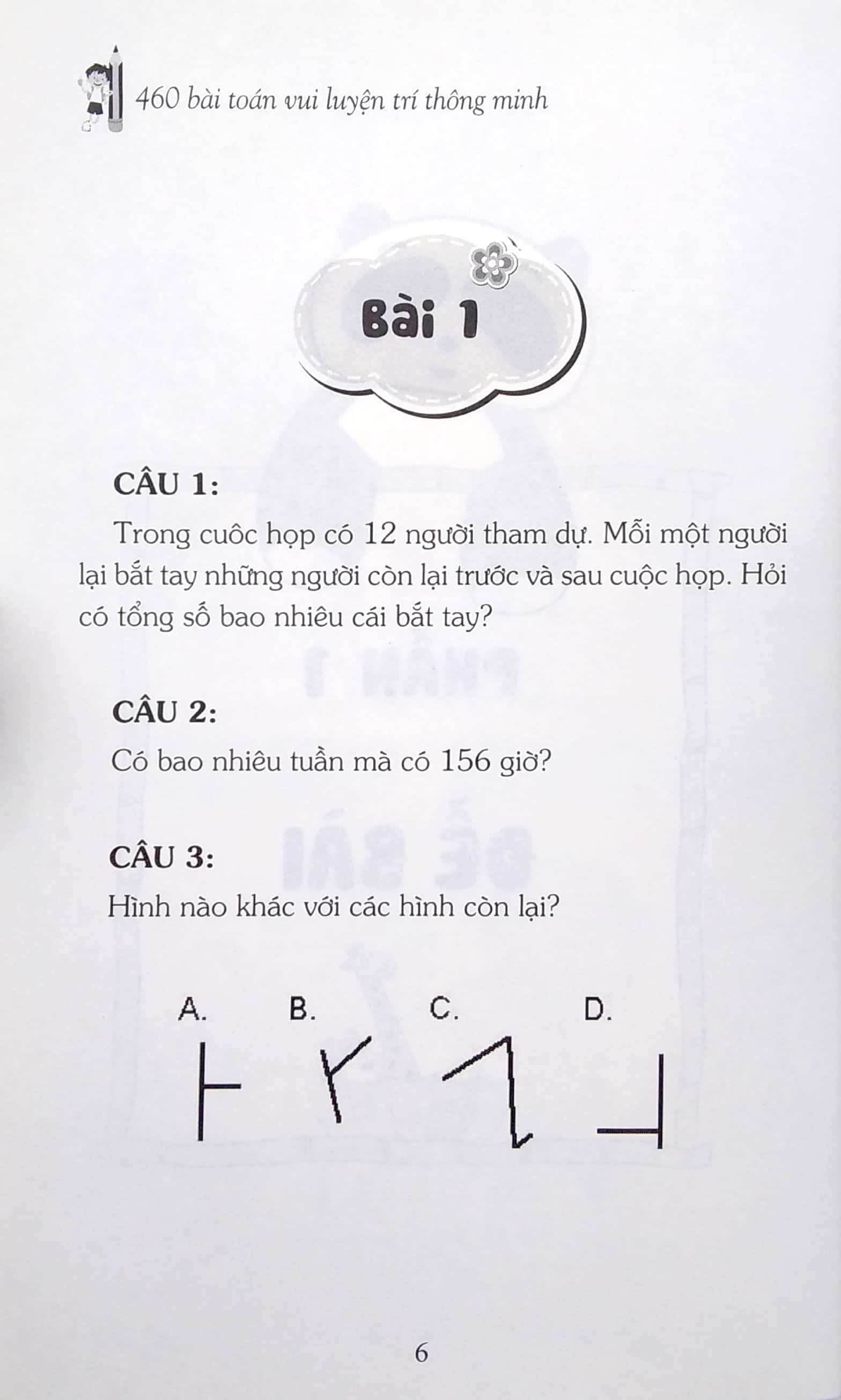 460 Bài Toán Vui Luyện Trí Thông Minh (PD)