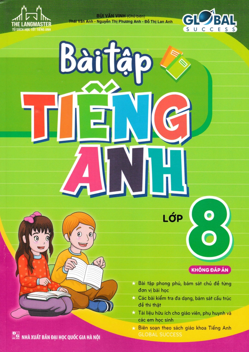 The Langmaster - Bài Tập Tiếng Anh Lớp 8 - Global Success _MT