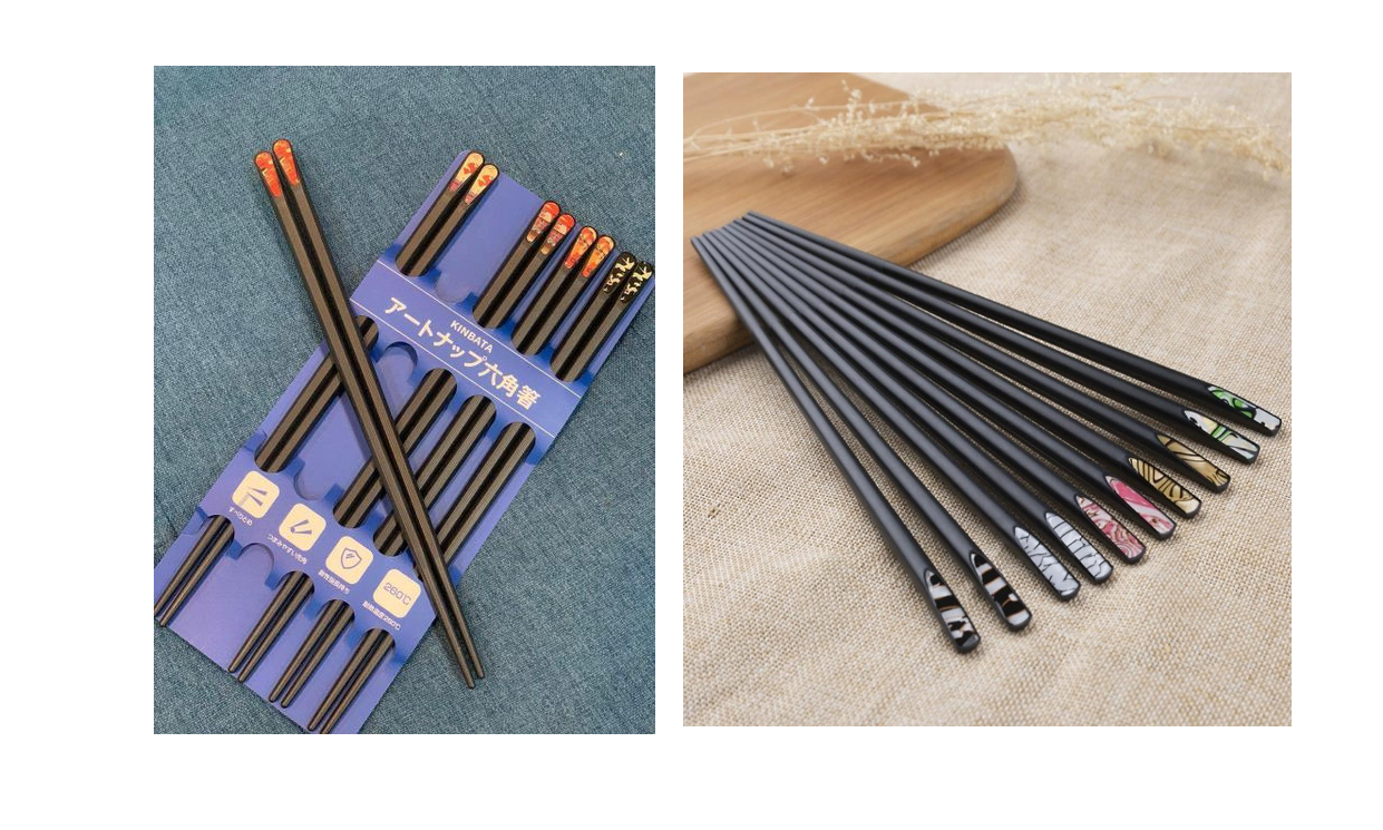 Set 5 đôi đũa sợi thủy tinh chịu nhiệt đến 260 độ C cao cấp Nội địa Nhật Bản