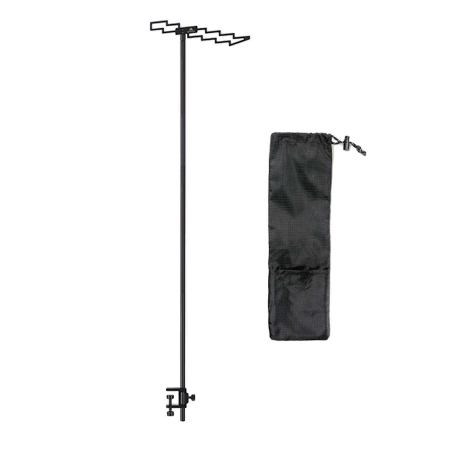 Camping Lantern Stand Holder Light Hanging Poles Hanger for BBQ Backpacking