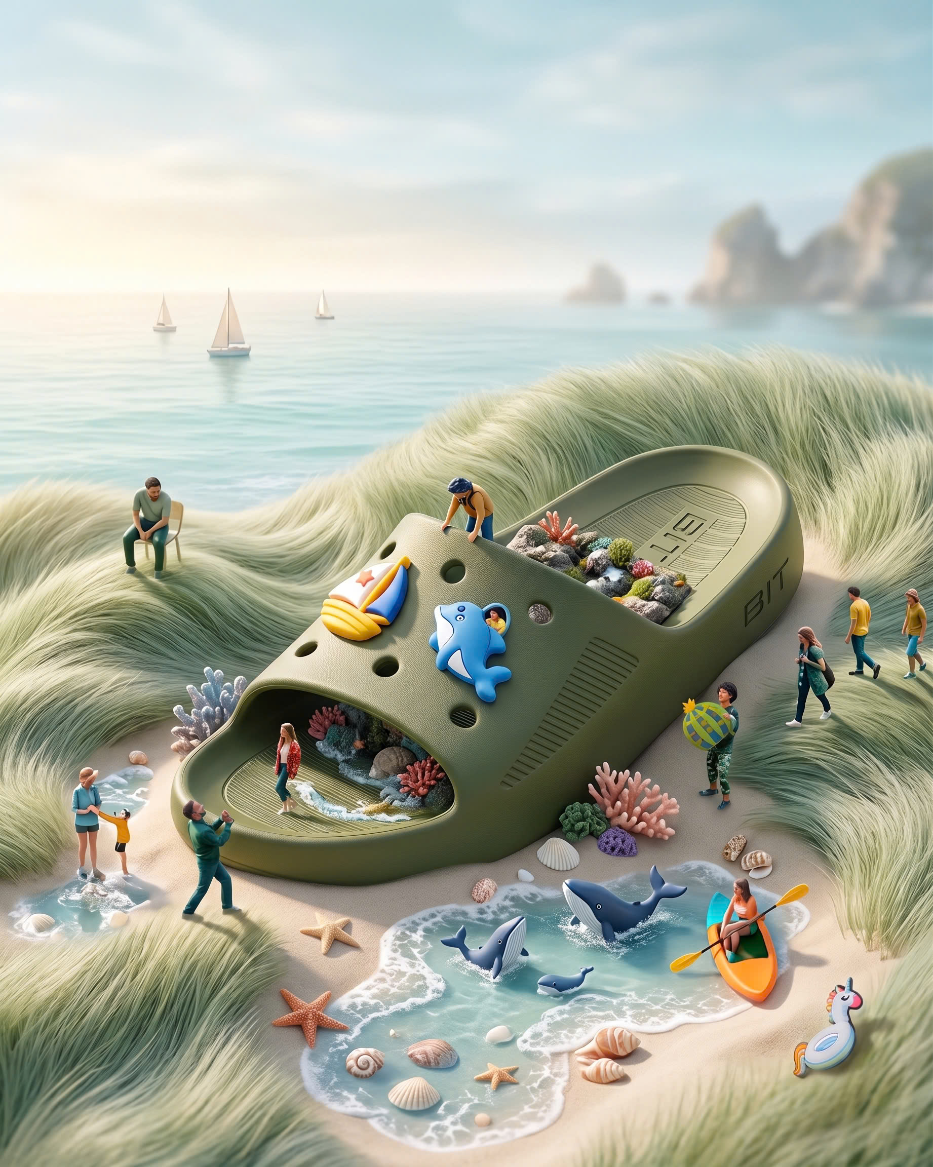 Dép quai ngang Biti's bé trai (30-38)