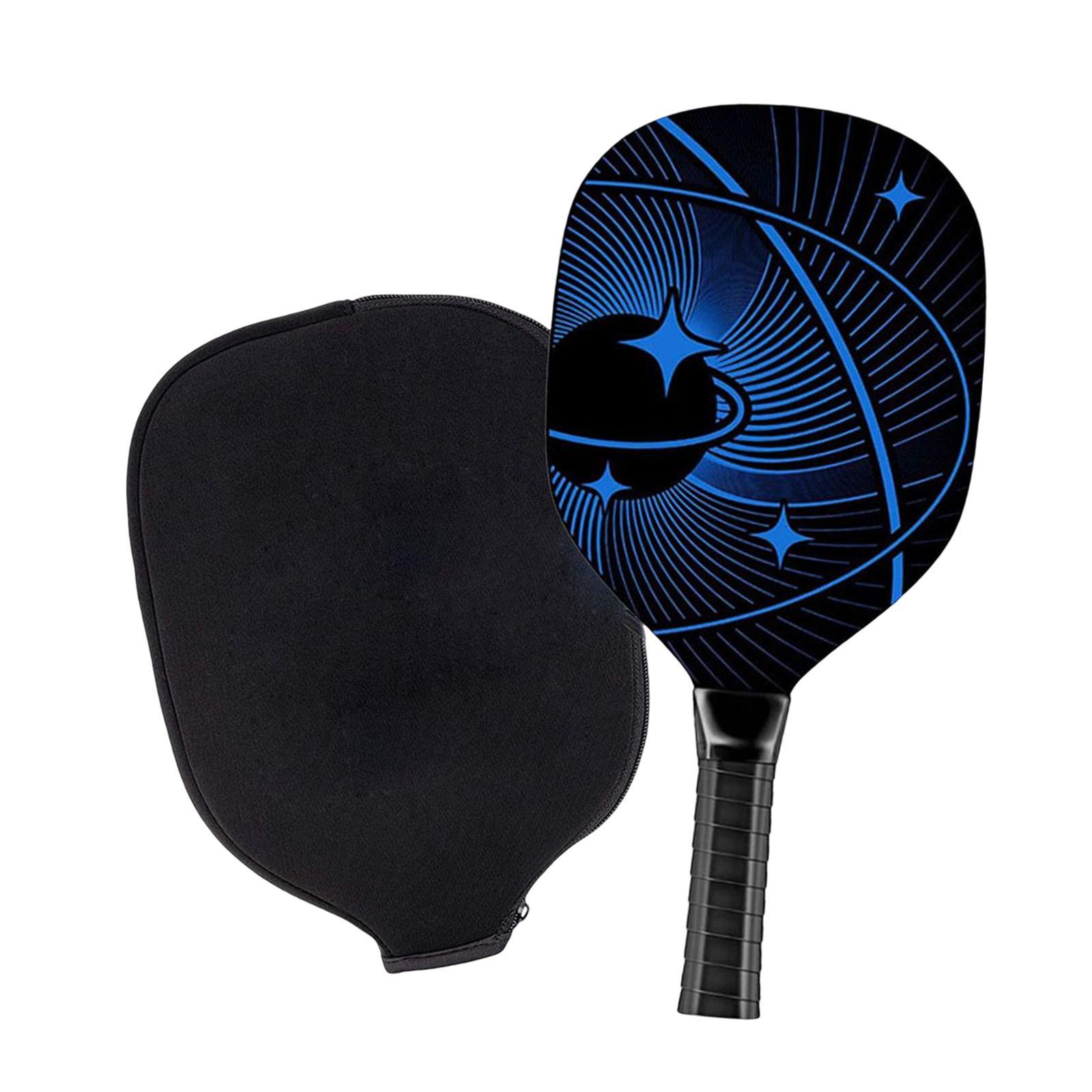 Pickleball Paddle Pickleball Racket Lightweight High End Nonslip Grip Pickle Ball Racquet with Zipper Cover for Advanced Men Women Training