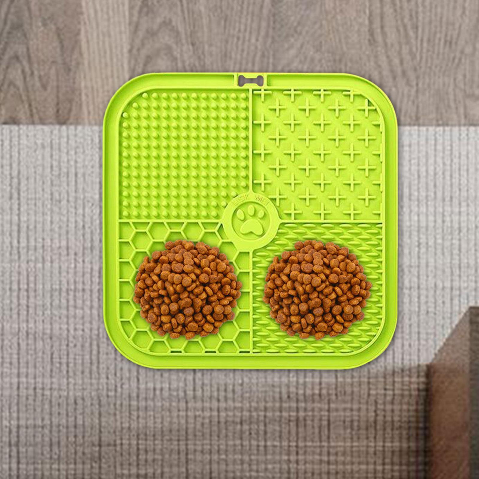 Licking Mat for Dogs and Cats with Suction Cups Pet Food Licking Mat